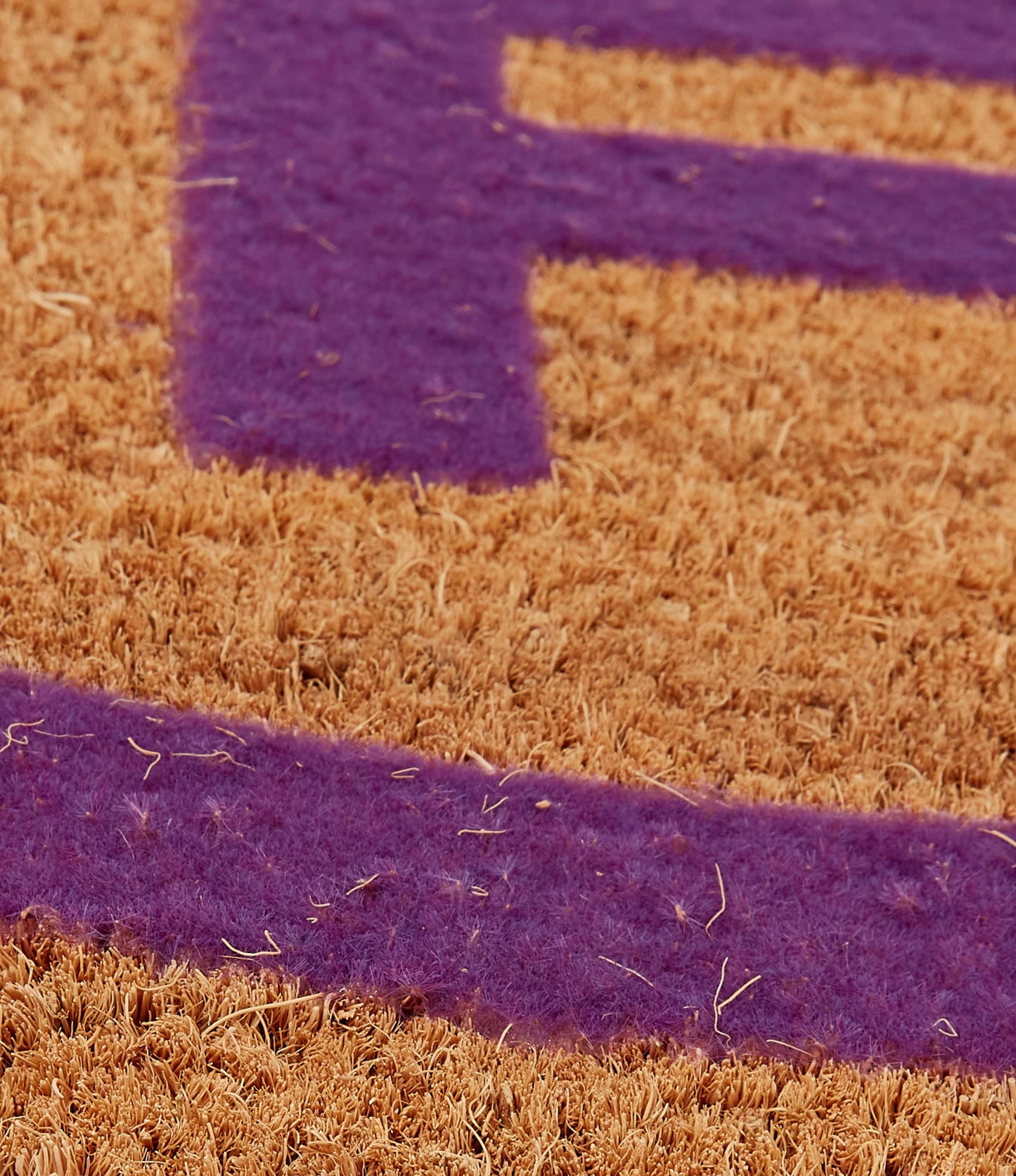 Tapete Off White Circular Logo Morado