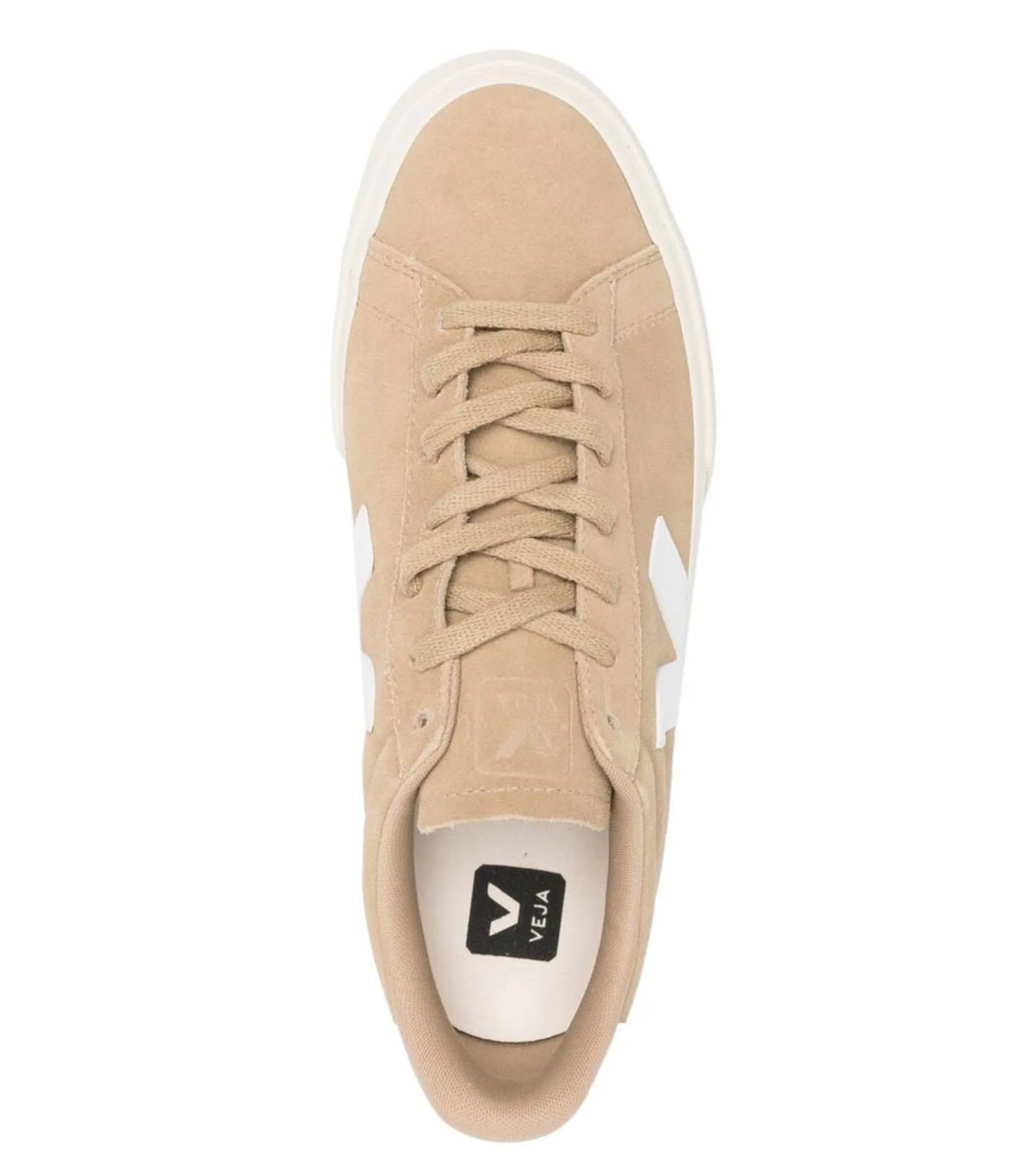 Tenis Veja Campo Gamuza Café