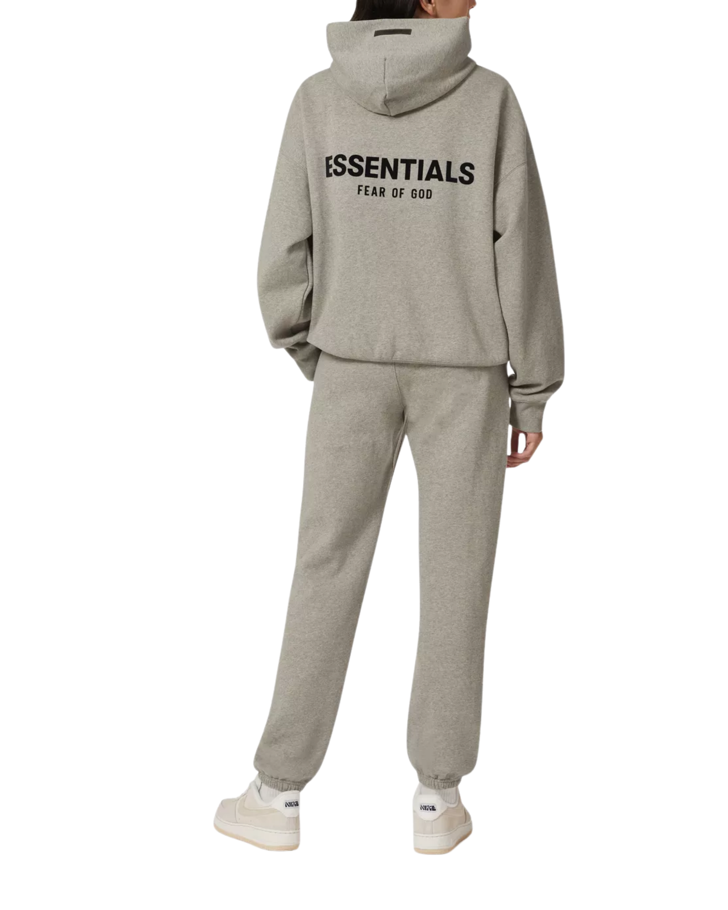 Hoodie Fear of God Essentials Gris