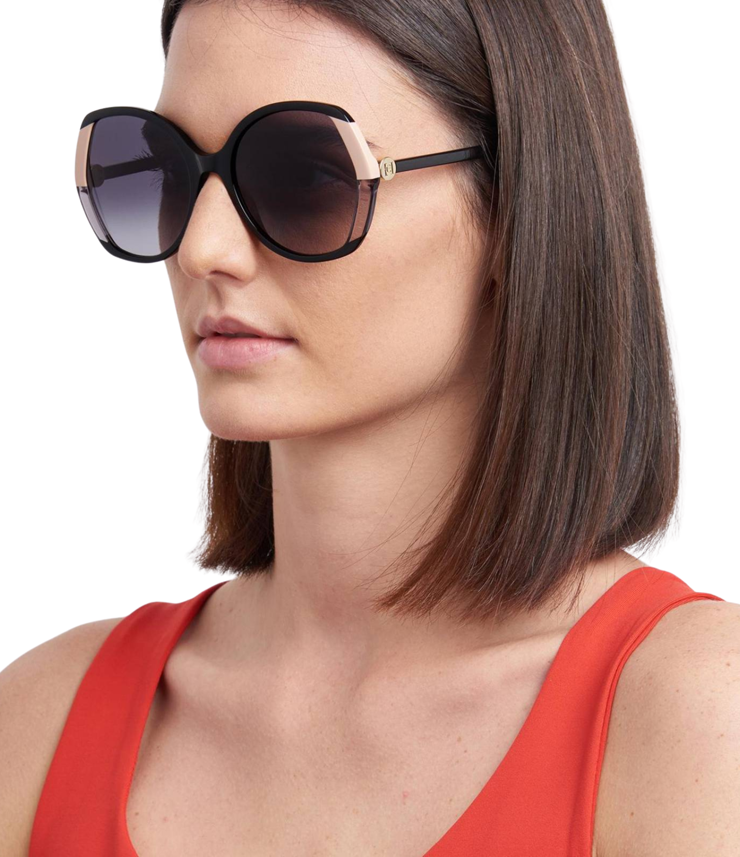 Lentes Carolina Herrera Redondos Havana