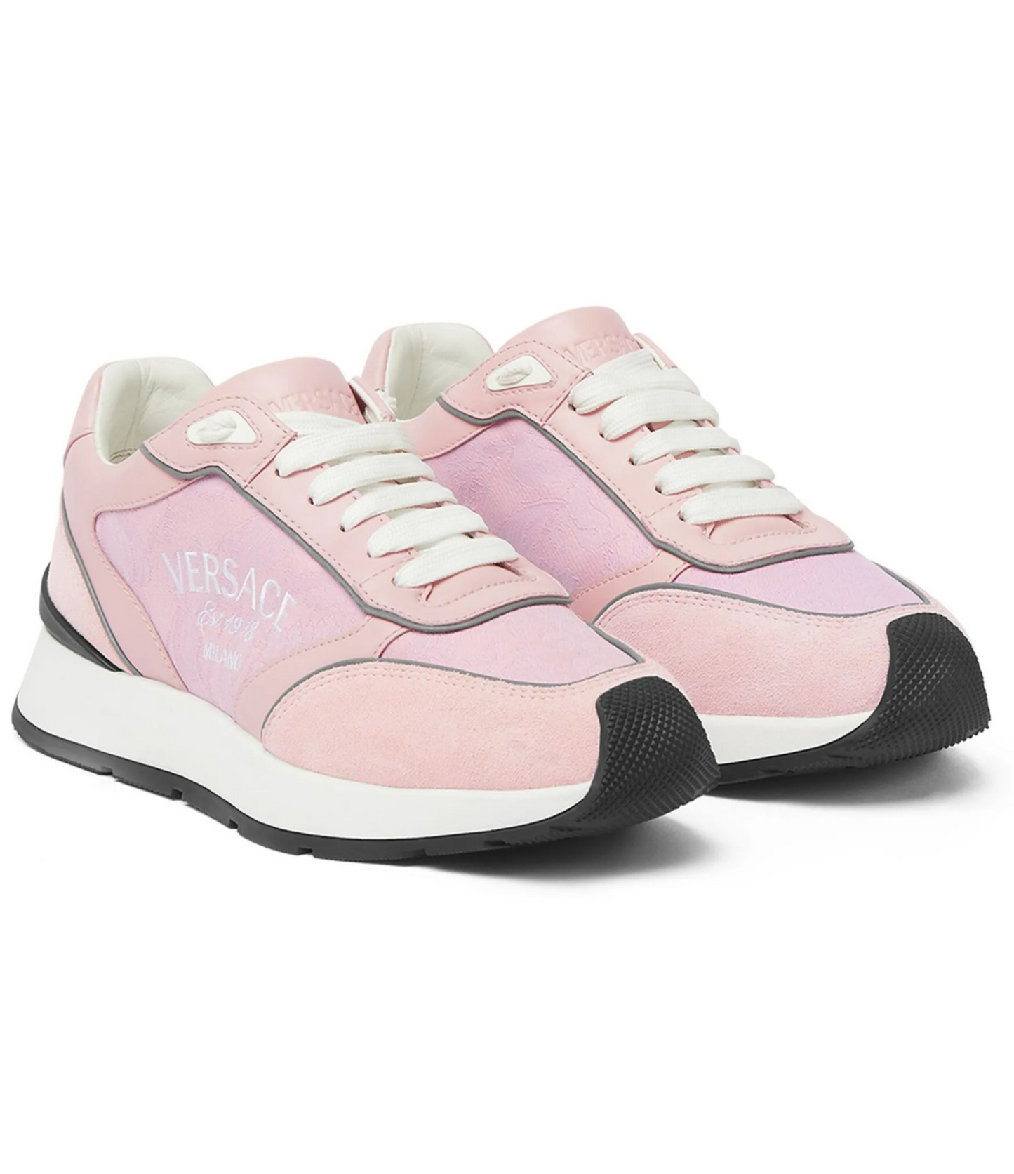 Tenis Versace Runner Rosa Mujer