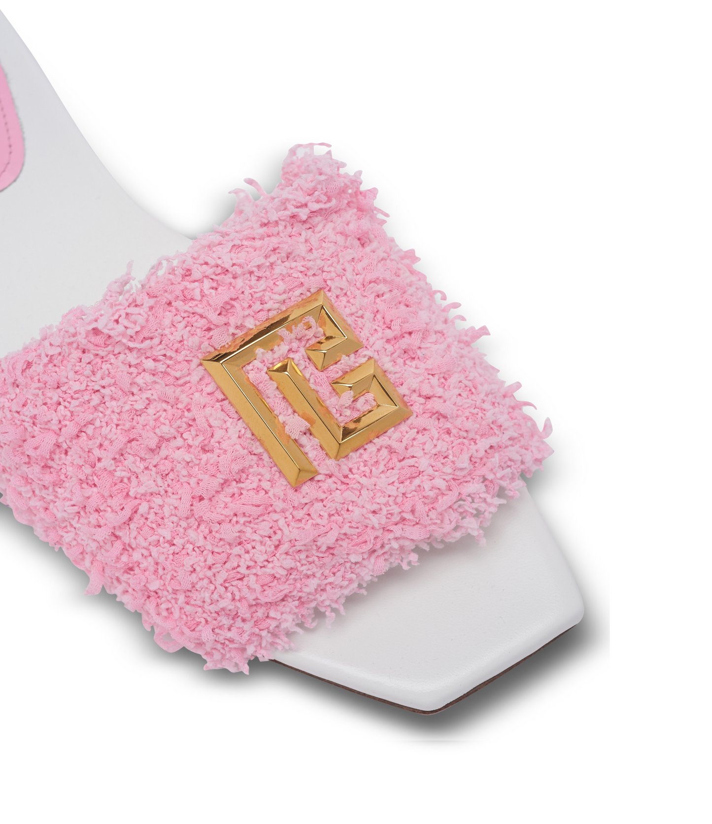 Sandalias Balmain Mules Rosa