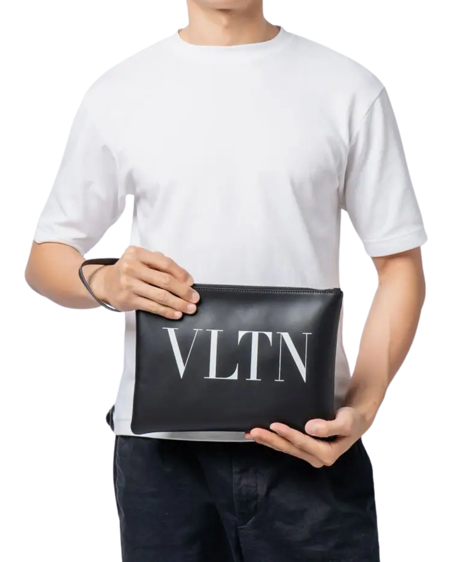 Valentino Garavani VLTN Pouch Negro