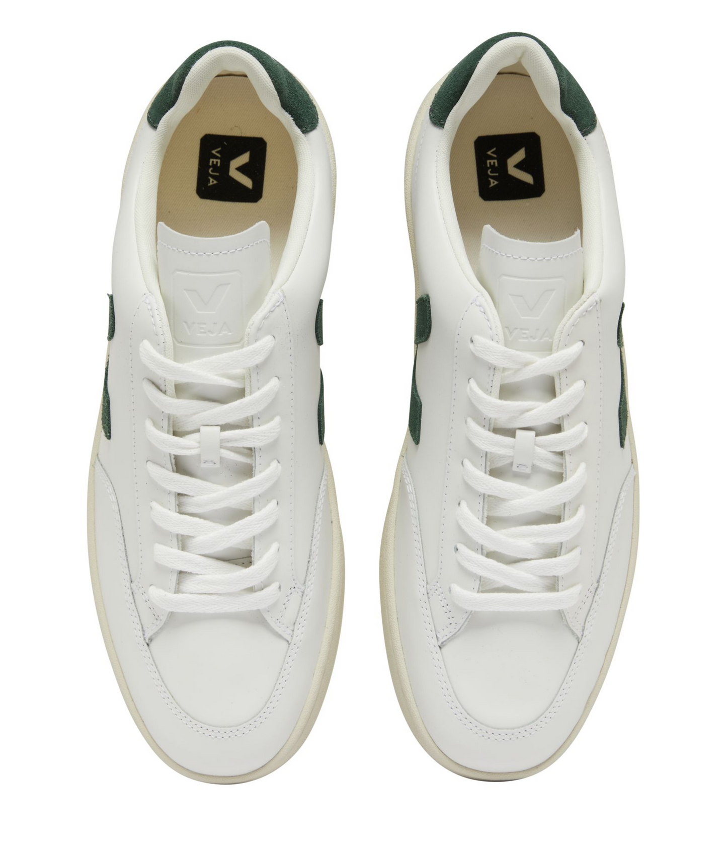 Sneakers Veja V12 Blanco Verde Hombre