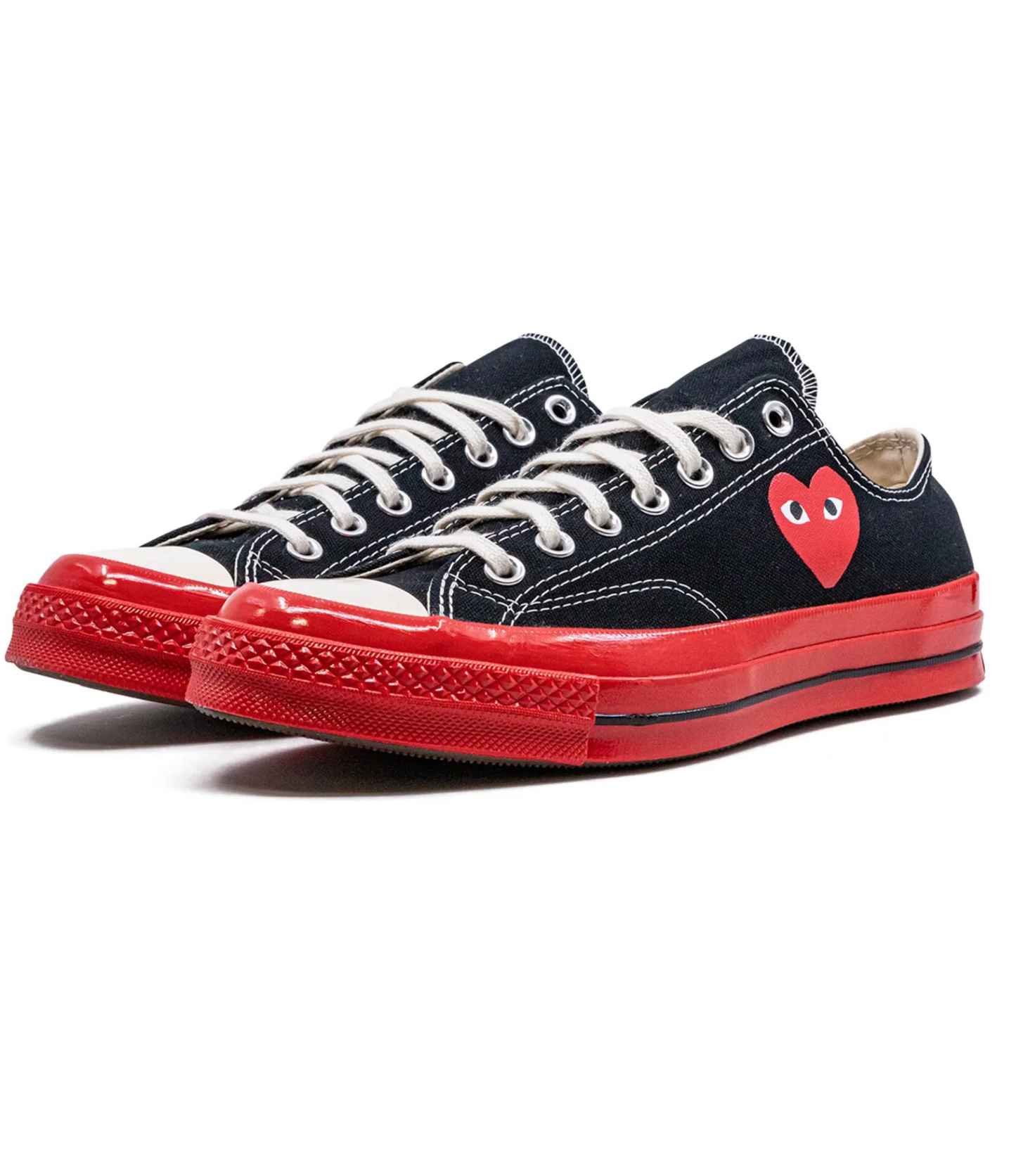 Comme Des Garcons Play Converse Suela Roja Low