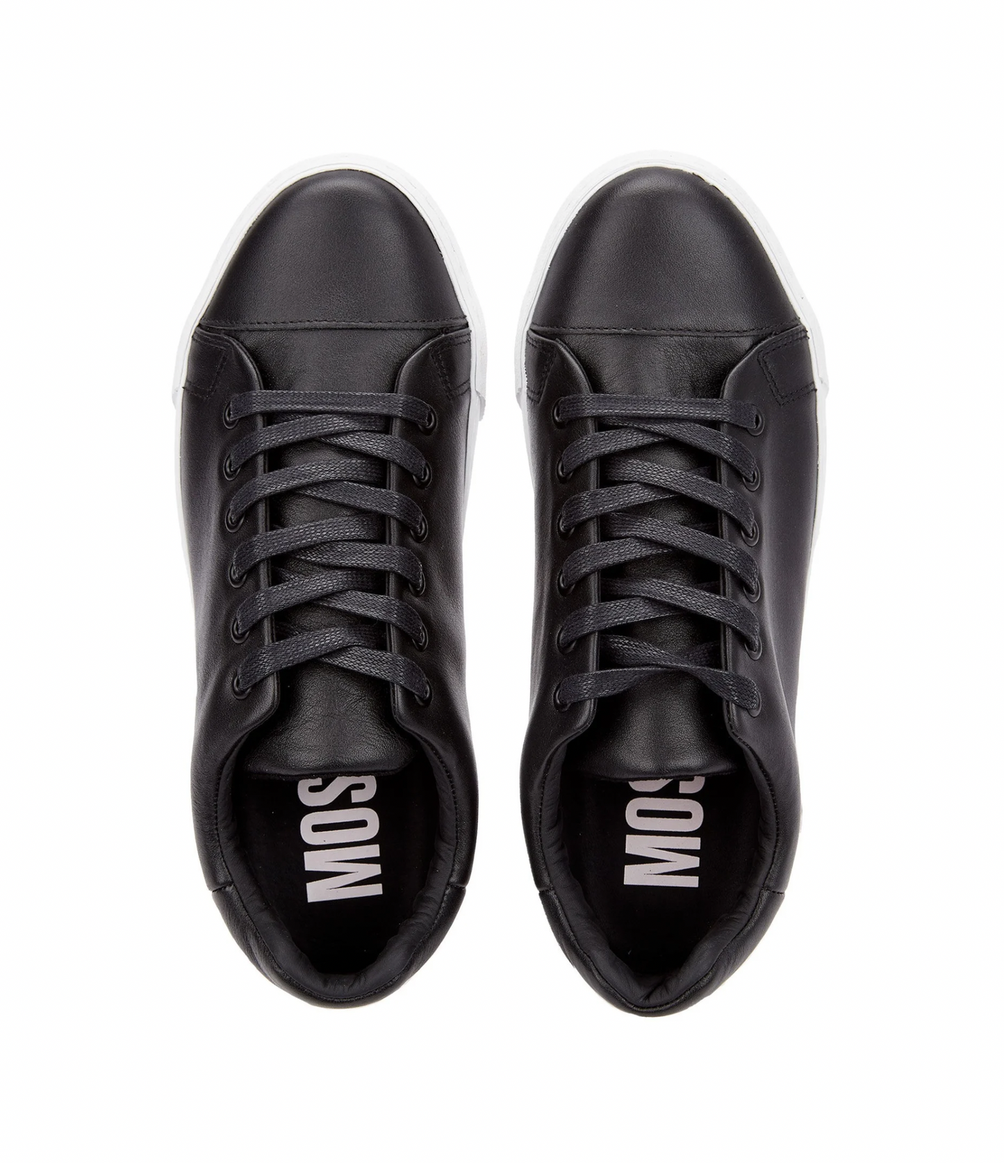 Tenis Moschino Logo Negro