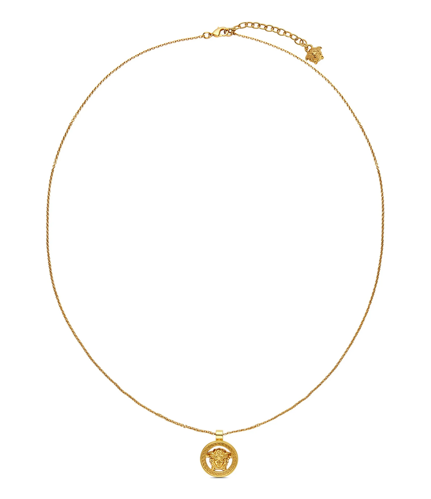 Collar Versace Medusa Dorado