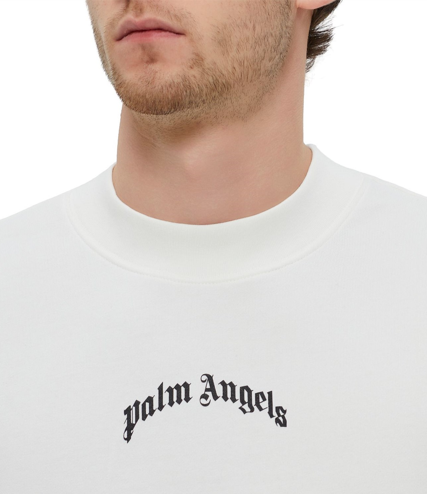 Sudadera Palm Angels Logo Blanco