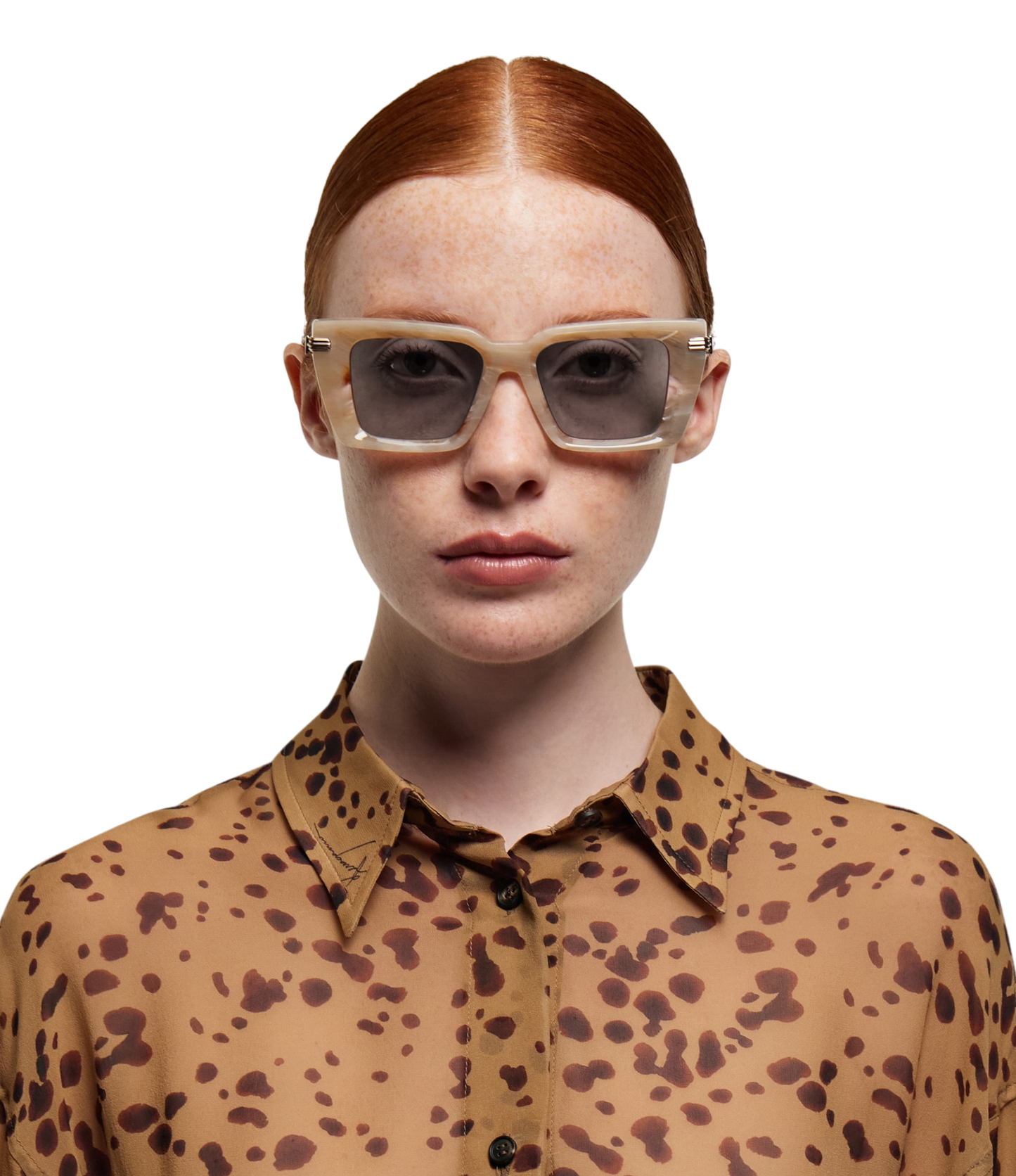 Lentes Ferragamo Rectangulares Marmol