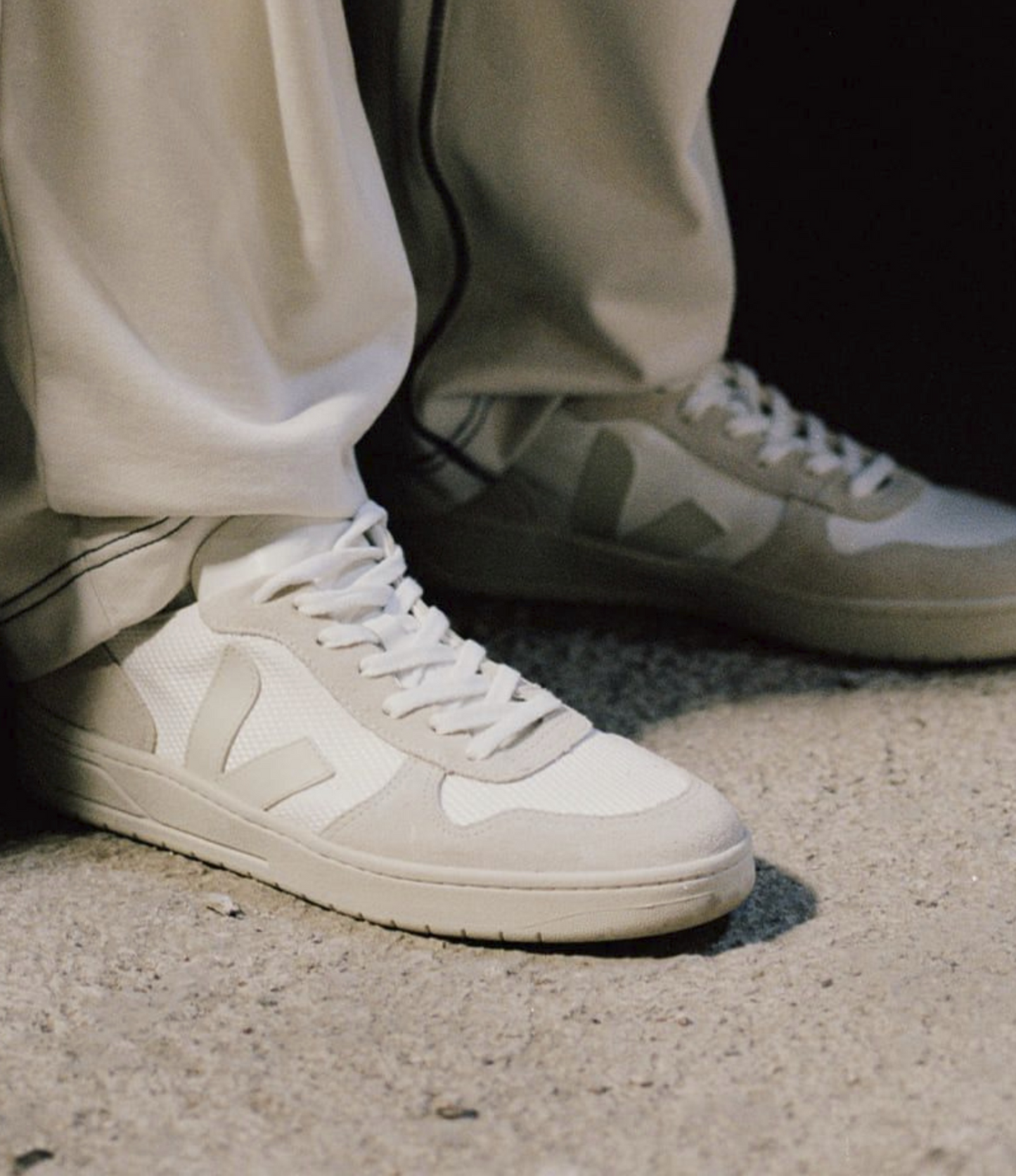 Tenis Veja V10 Blanco Pierre