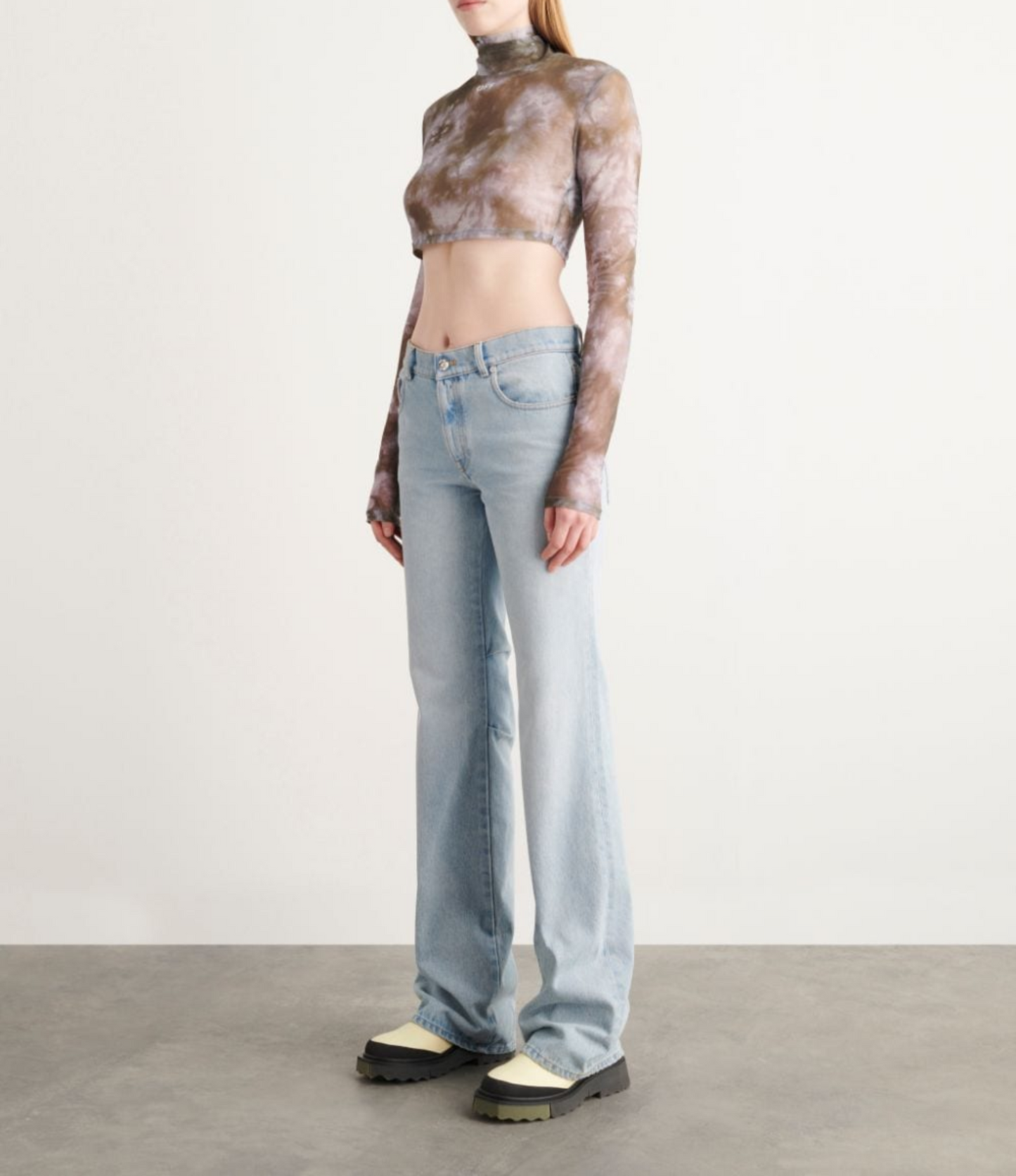 Jeans Off White Dama Denim Baggy