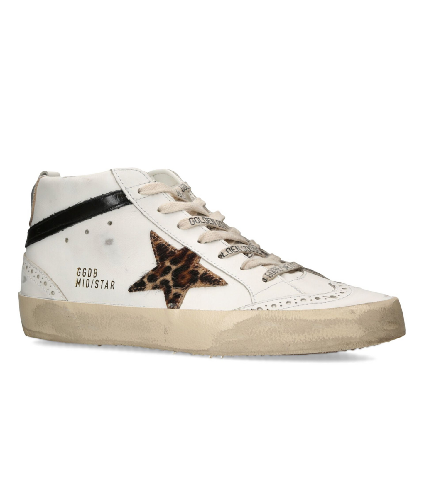 Tenis Golden Goose Mid Star Blanco Unisex