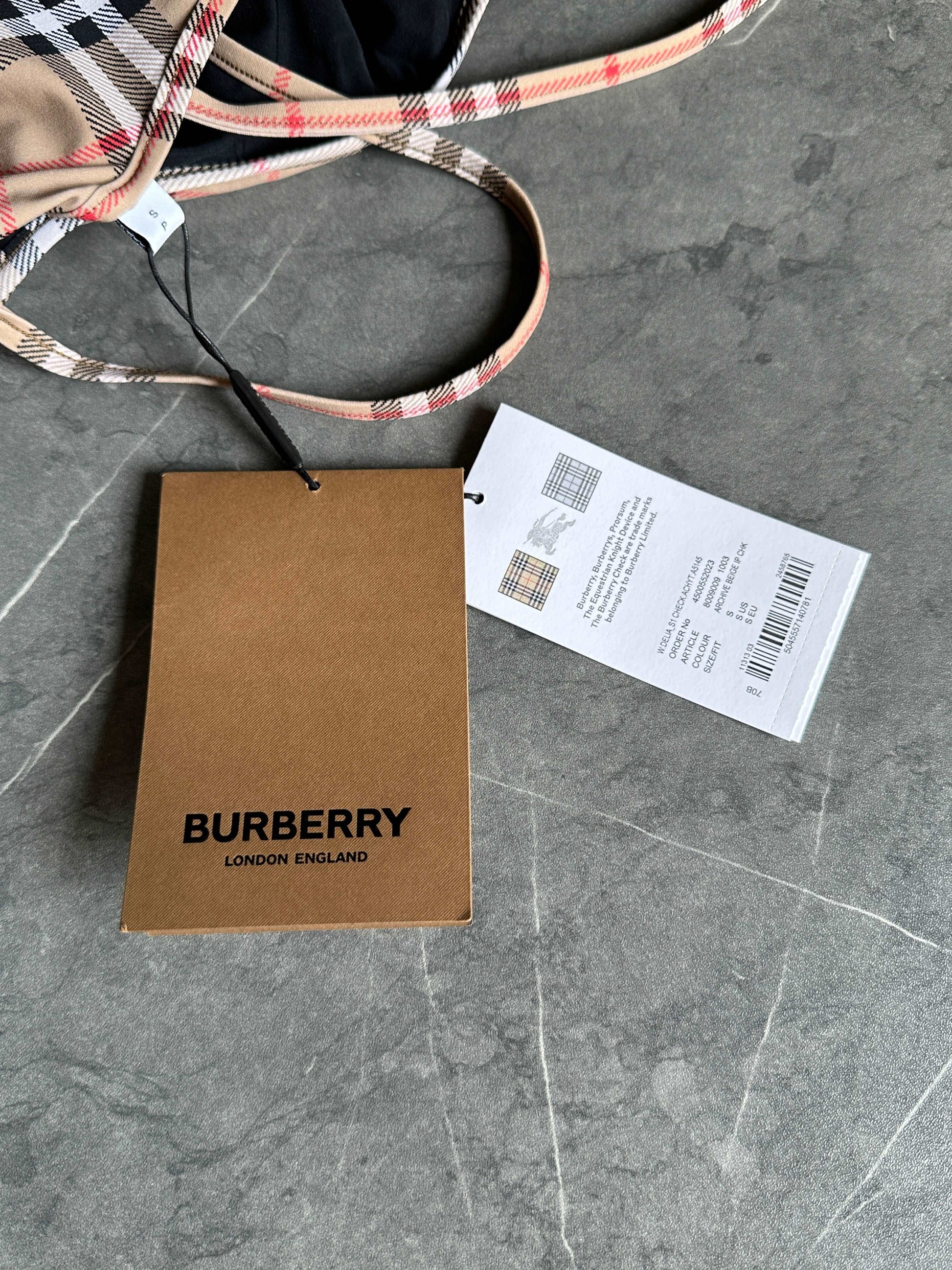 Traje de Baño Burberry Monogram Dama