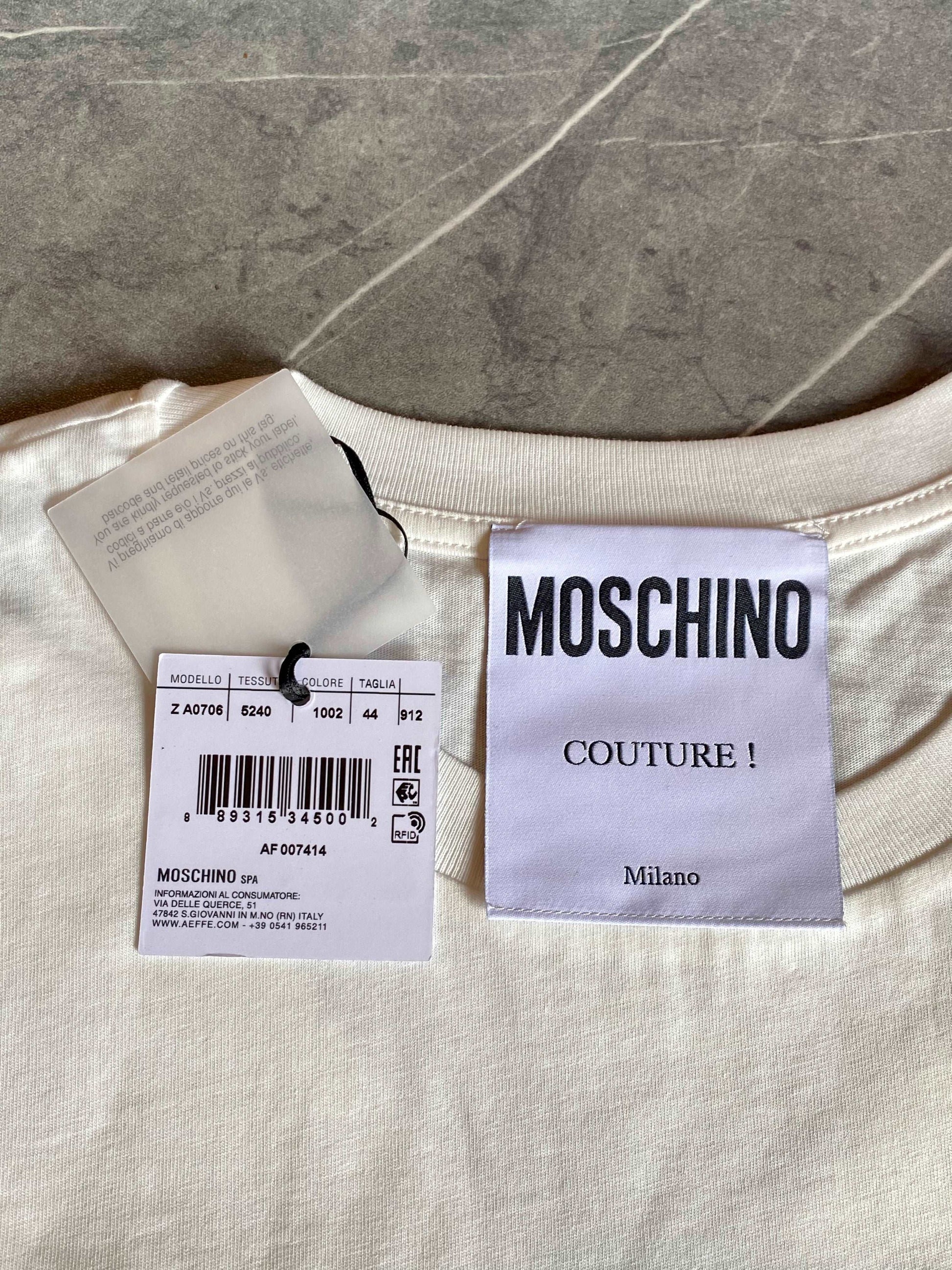 Tshirt Moschino Blanca