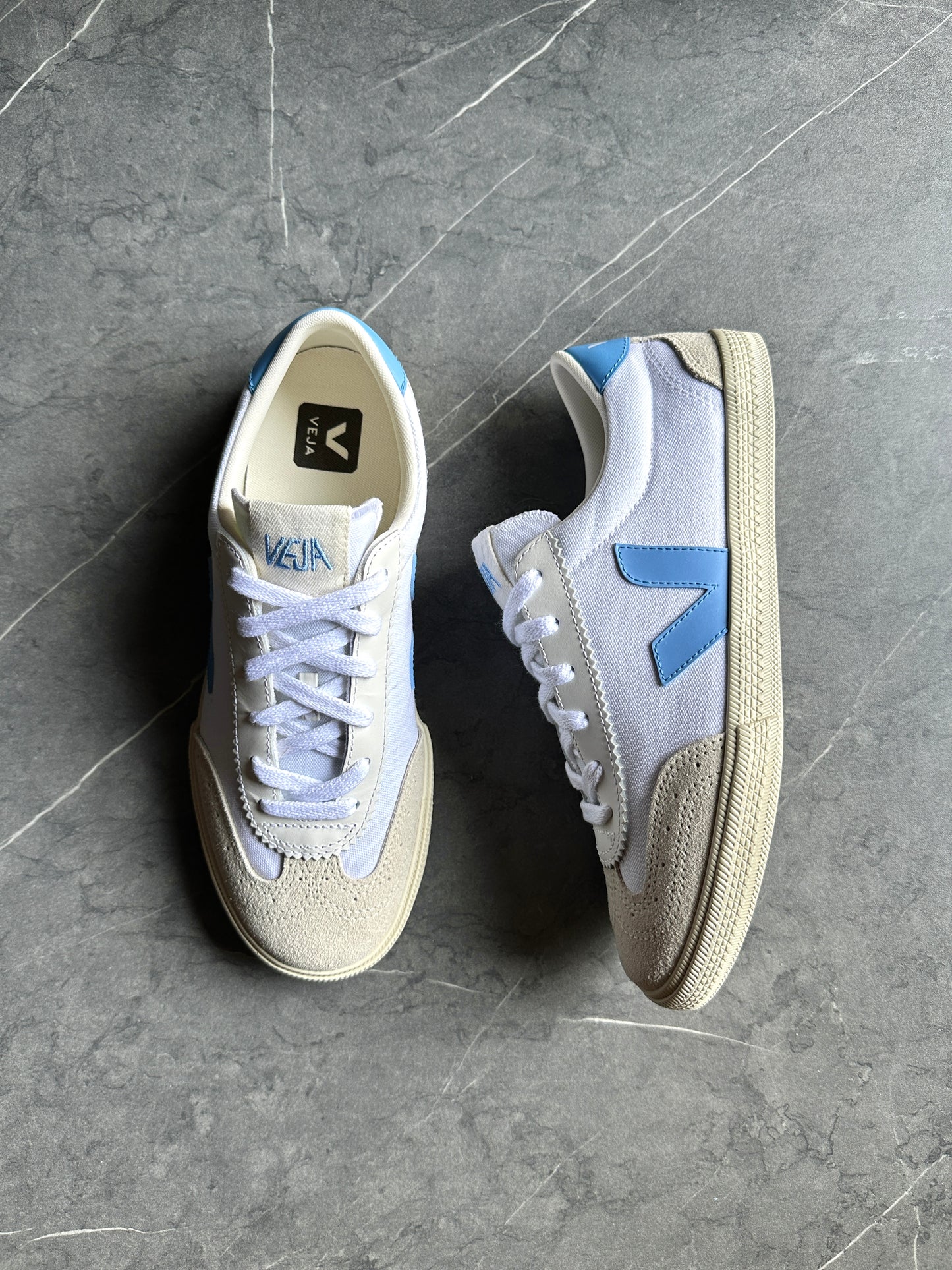 Tenis Veja Volley Blanco Azul