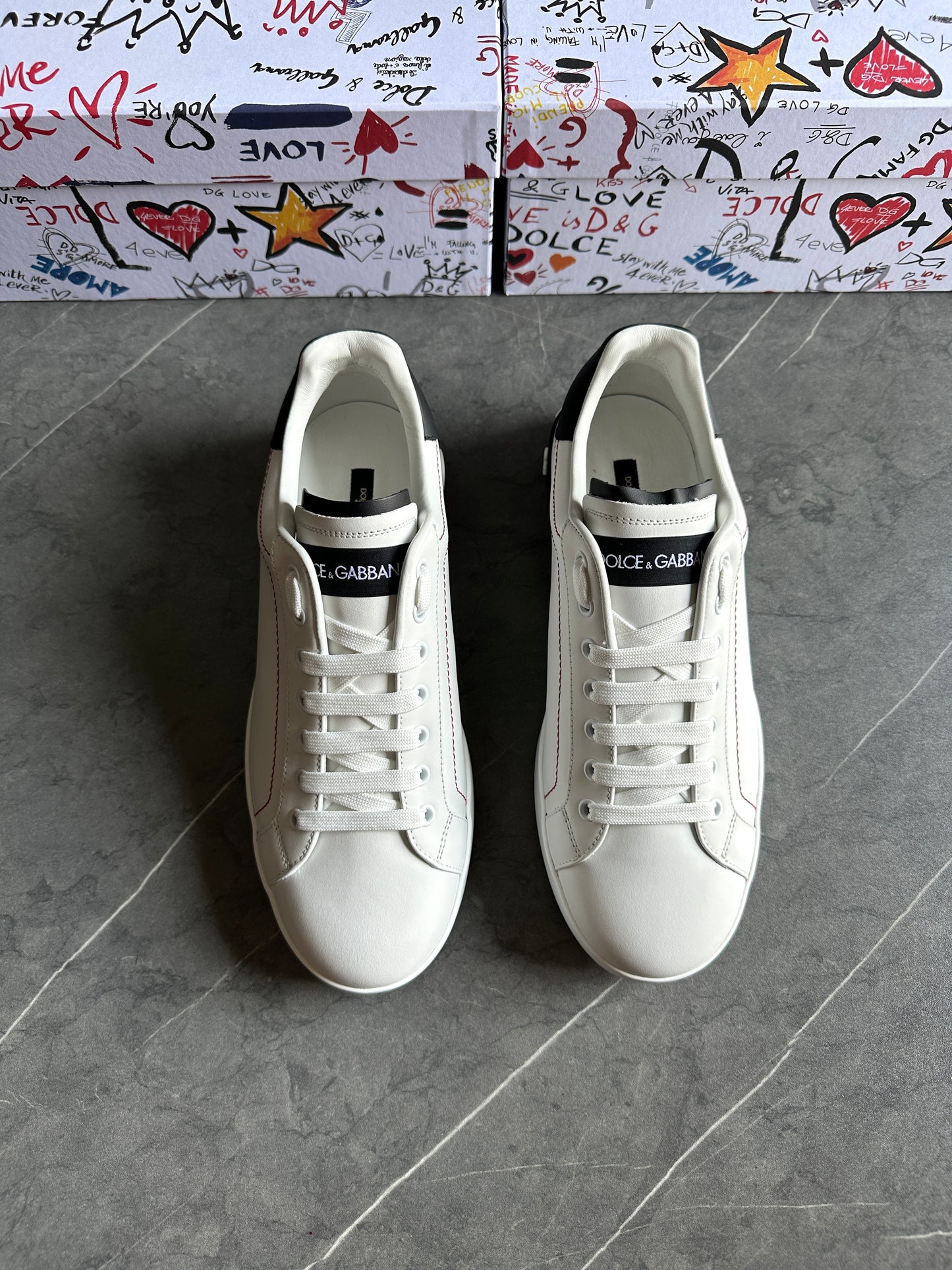 Sneakers Dolce Gabbana Portofino Blanco