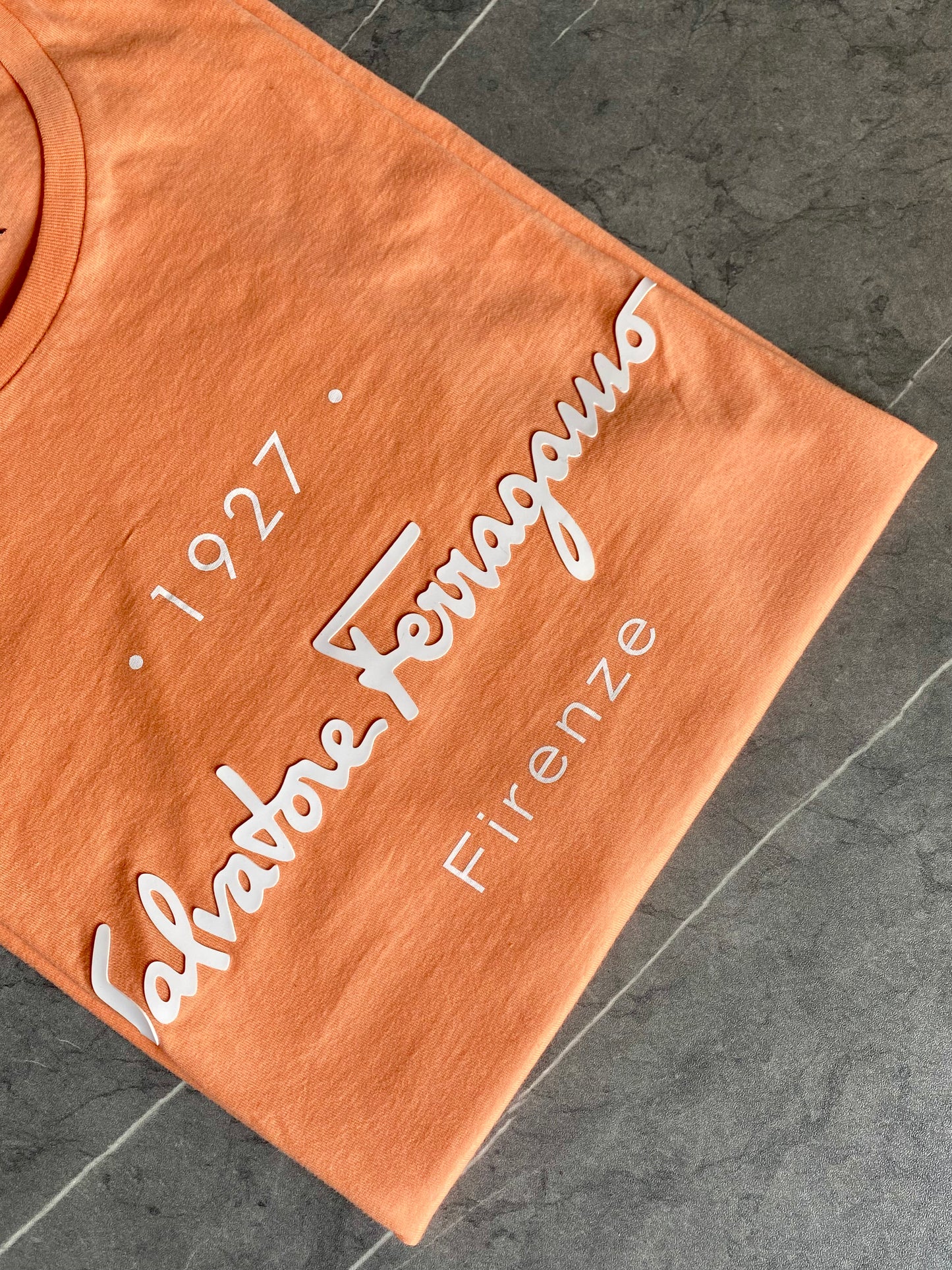 Tshirt Salvatore Ferragamo Naranja