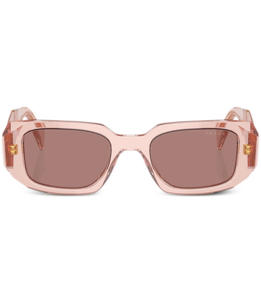 Lentes Prada Symbole Rectangulares Rosa