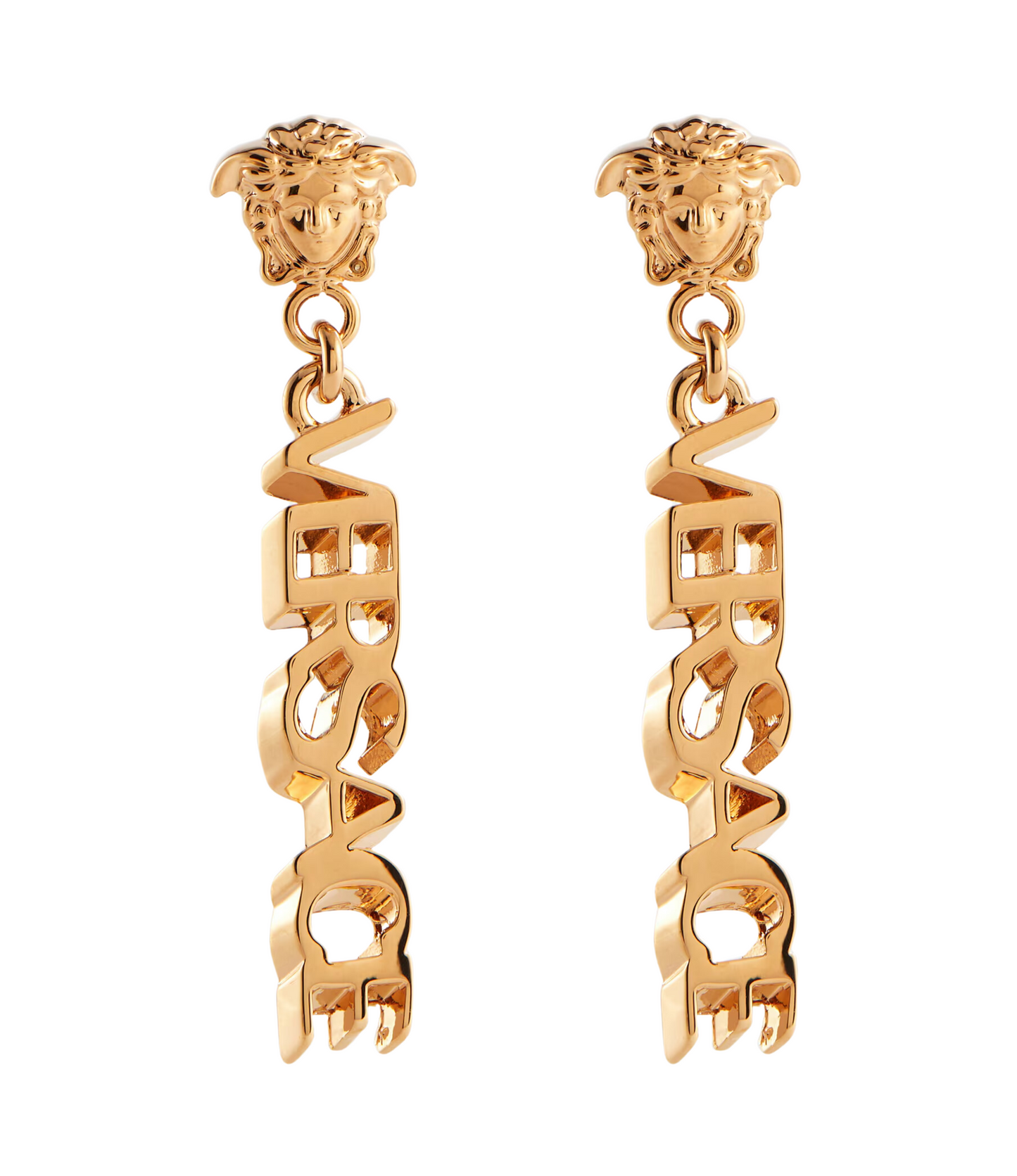 Aretes Versace Logo Mudusa