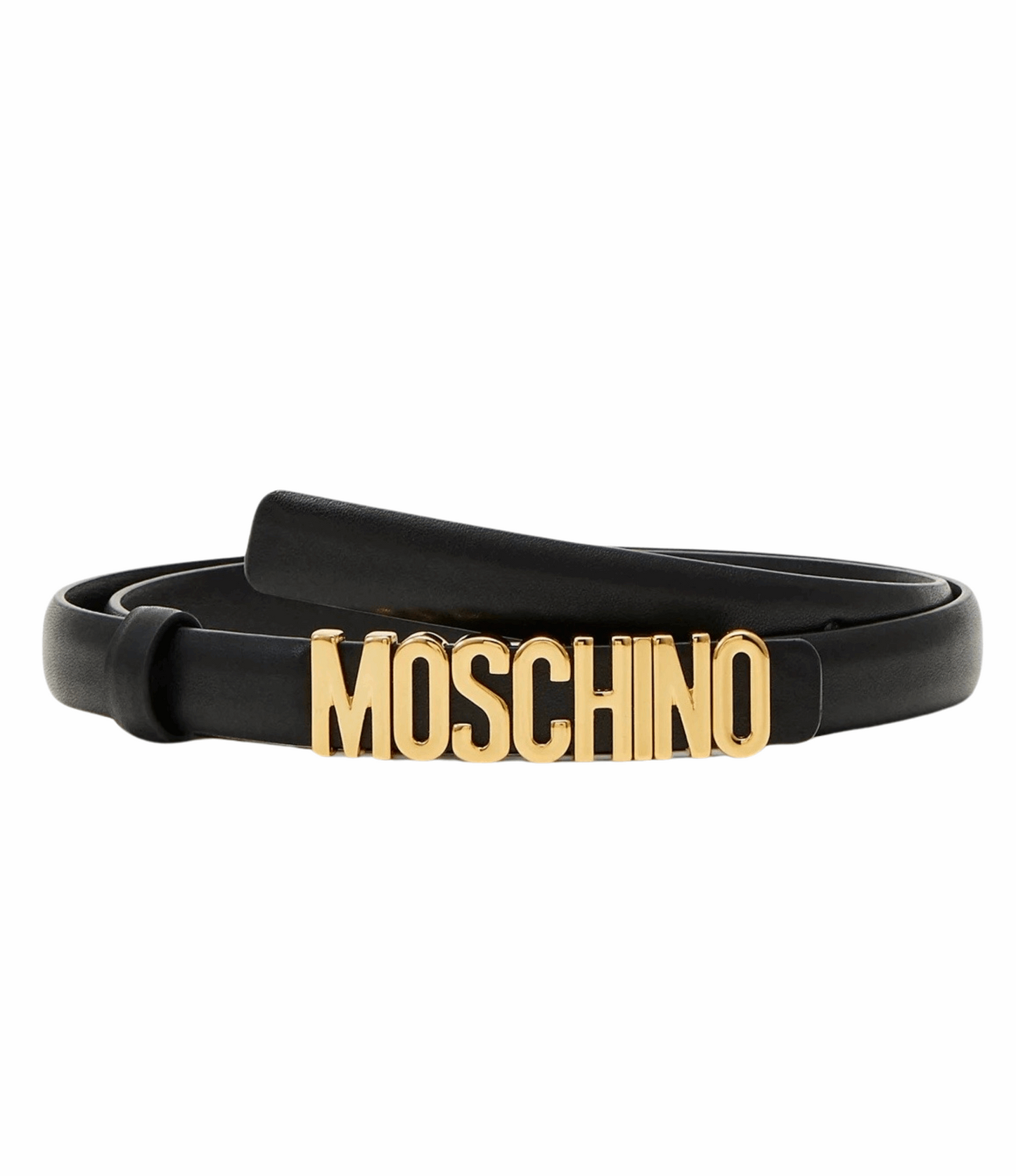 Cinturón Moschino Dama Negro
